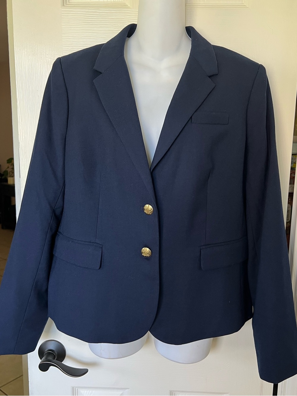 NWT J. Crew Navy Schoolboy Blazer - Picture 4 of 15
